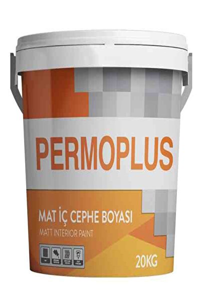 Permolit Permoplus Plastik Mat Iç Cephe Boyası Büyülü Gri