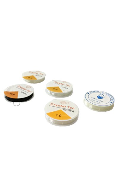 EleganTShoP Crystal Tec Lastikli Misina 10m