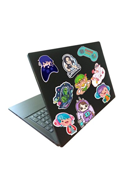 Gamer-oyuncu Sticker/laptop Etiketi-defter Etiketi-telefon Etiketi-ajanda Etiketi-dolap Etiketi