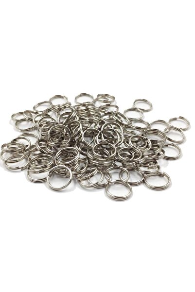 ABOOWE Kristal Octagon Ve Toptaş Avize Taşı Metal Halkası 5 Paket (250 ADET)