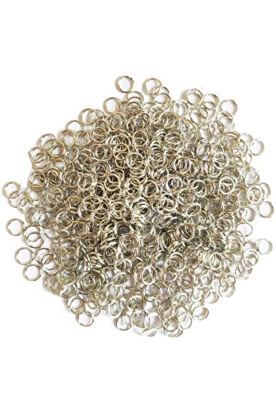 ABOOWE Kristal Octagon Ve Toptaş Avize Taşı Metal Halkası 5 Paket (250 ADET)