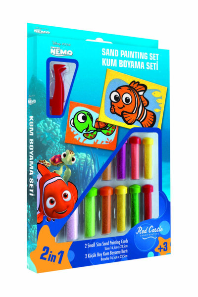 Red Castle Disney Kayıp Balık Nemo(2in1) Kum Boyama Seti | Dikkat Sürecine Ka...