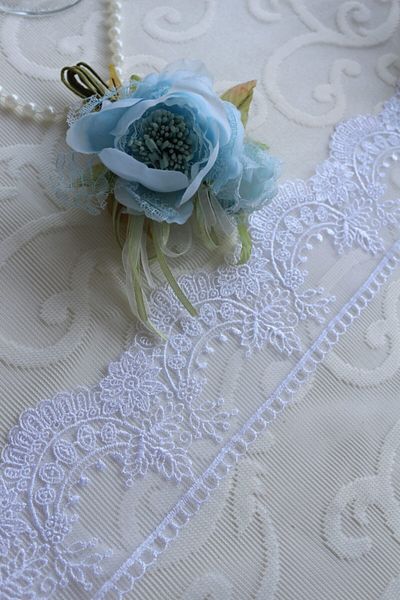 SHERLOCK HOME Guipure Lace White -12f0012