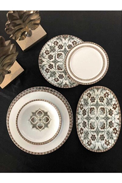 Porland Kahverengi 32 Parça Yemek Takımı 04por032979