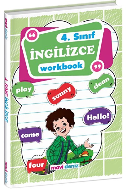 Mavi Deniz Yayınları Mavi Deniz 4. Sınıf Ingilizce 2023