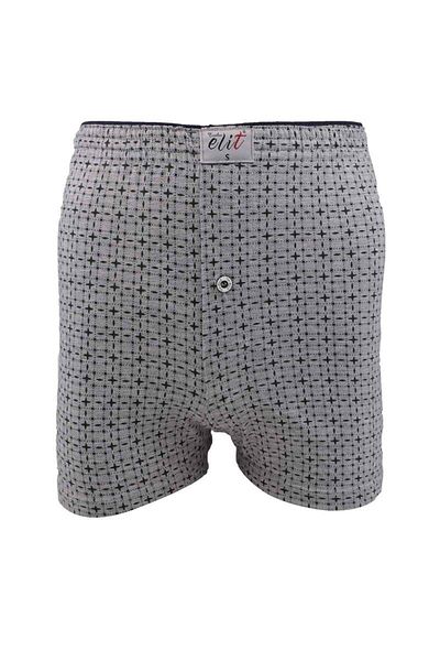 Tutku Elit Ανδρικό Boxer 1102 - Πετσέτα με σχέδιο μέσης, γκρι