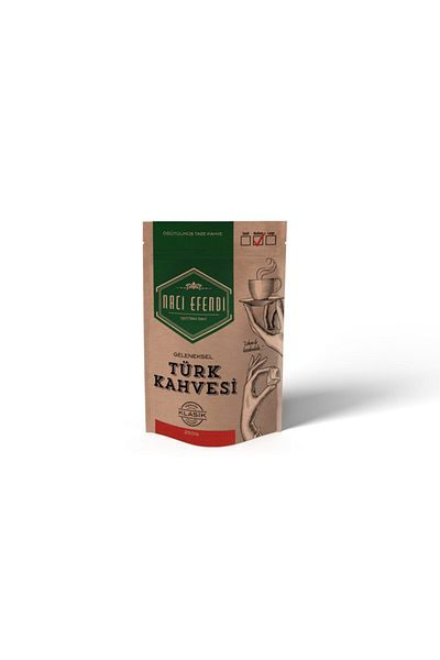 MEŞHUR SAFRANBOLU LOKUMCUSU Naci Efendi Daily Fresh Shoot Turkish Coffee 250 gr
