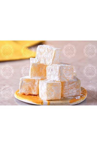 MEŞHUR SAFRANBOLU LOKUMCUSU 1 kg Powdered Lemon Turkish Delight