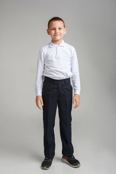 Nacar Erkek Çocuk Kumaş Okul Pantolon