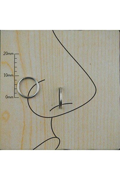 TakıConcept 1mm Cerrahi Çelik Hızma&piercing 8mm