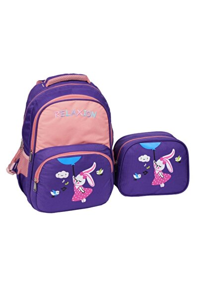 GENC DIJITAL BASKI Σακίδιο πλάτης και κουτί μεσημεριανού γεύματος για κορίτσι...