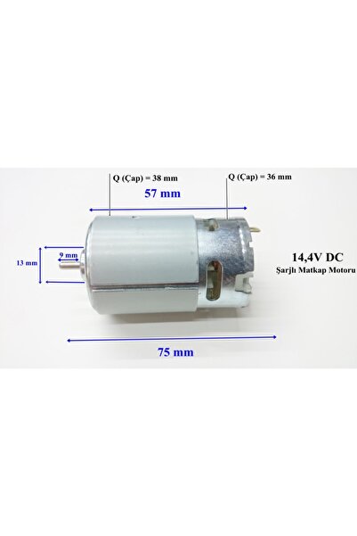 Genel Markalar 14,4 Volt Şarjlı Matkap Motoru Dc Motor