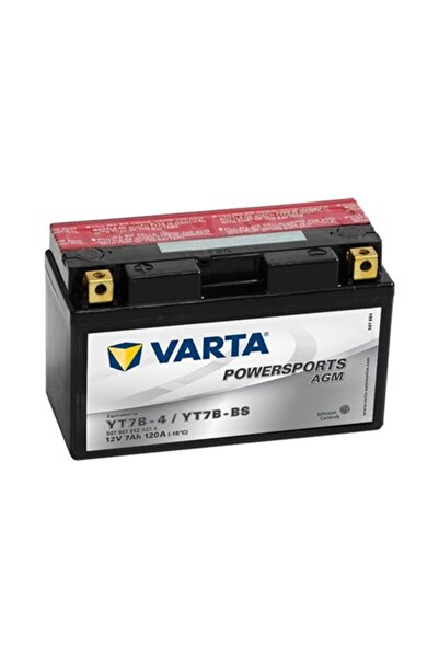 Varta Yt7b-bs 12v 7ah Agm Motosiklet Aküsü