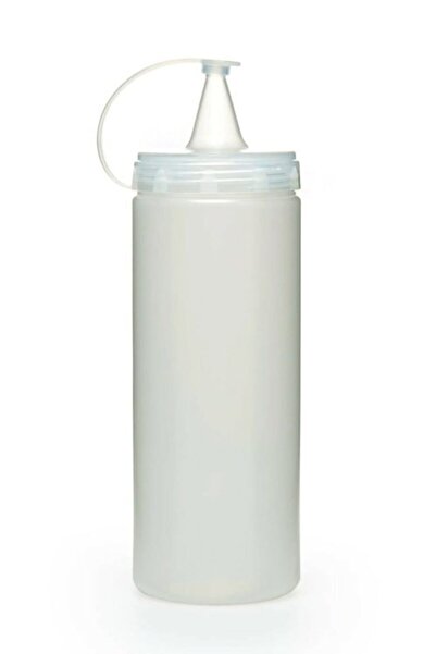 AKCAKESE 2 Adet 700 Ml Sızdırmaz Kapaklı Plastik Yağ Şişesi Yağdanlık Sos Şişesi