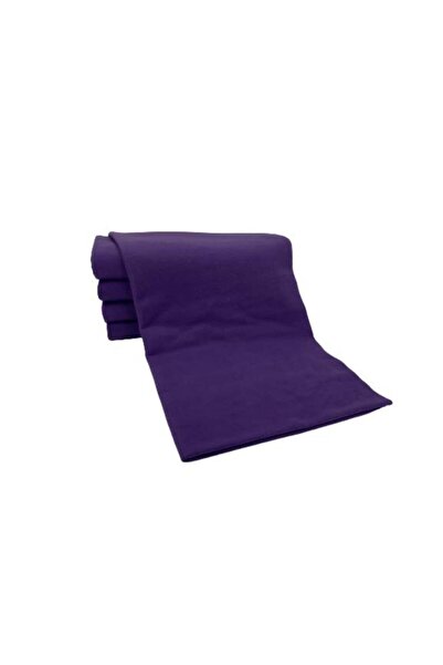 ecottonworks Purple Fleece Shawl Color 5 Pieces Cafe Restaurant Hotel Shawl 75 Cm X 180 Cm Size