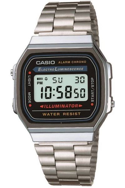 Casio A168wa-1wdf Unisex Wristwatch
