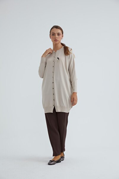 Niliwi Balon Hırka Bej