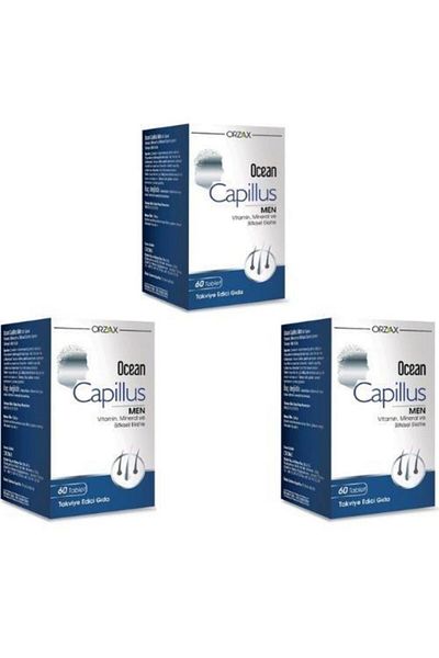 Ocean Orzax Capillus Men 60 Tablet X 3