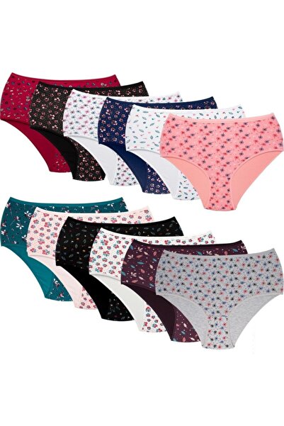 Dondeza Zulu 601 Battal Patterned Women's Bato Set of 6