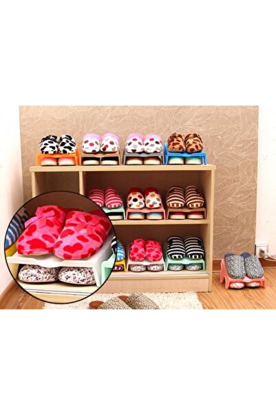 Çokuygunuz Ayakkabı Rampası Düzenleyici Dolap Içi Ayakkabılık Raf Organizeri