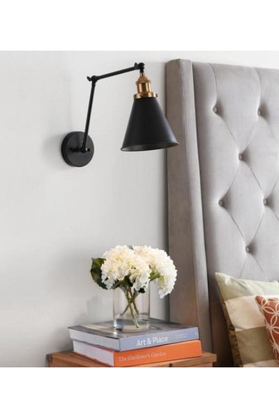 demet habek mylights Three Joint Movable Funnel Sconce Akrpbat Sconce Reading Lamp Width 18 Cm