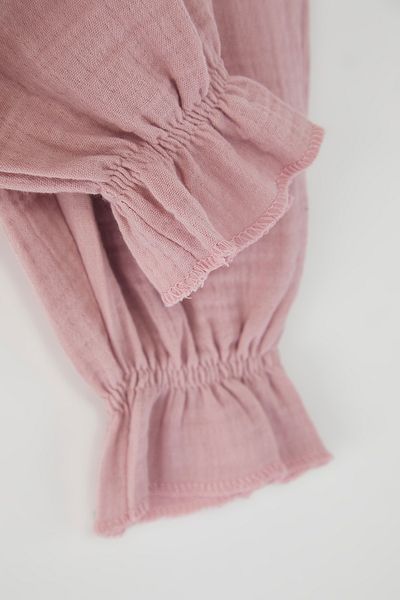 TRENDYOLKIDS Rosa Baby Mädchen 100% Baumwolle Basic elastische Musselin gewebte Hose TKDSS25PL00013