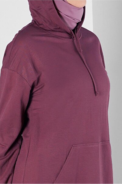 Alvina TUNIC WITH HOODED CUFFS RUBBER 43619