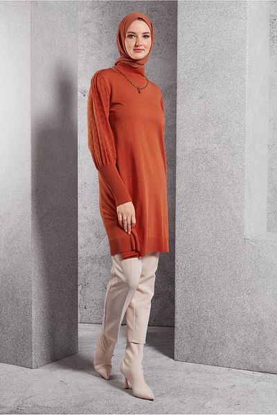 Alvina 44928 Model Knitwear Tunic