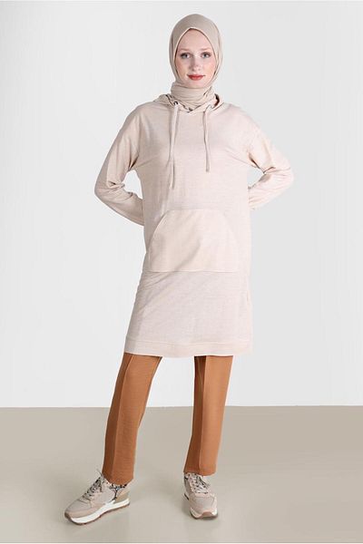 Alvina Hooded Pocket Tunic 42557