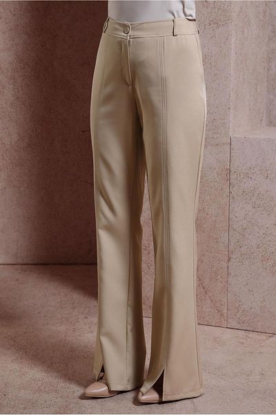 Alvina SLIP DETAILED TROUSERS 70716