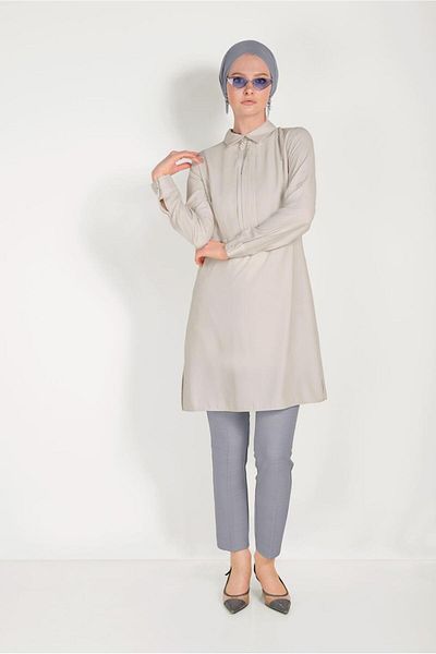 Alvina 40446 Μοντέλο Classic Tunic - Λεπτομέρεια γιακά