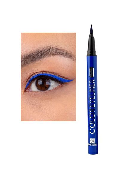 roseberry Rose Berry Long-lasting Waterproof Colored Eyeliner Pencil Blue
