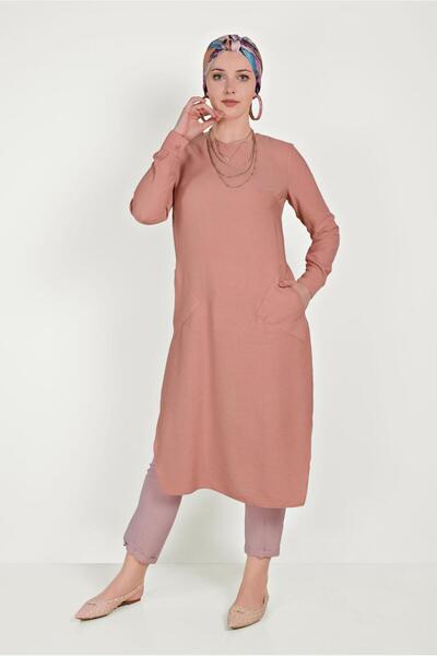 Alvina Asymetric Cut Pocket Tunic 40484
