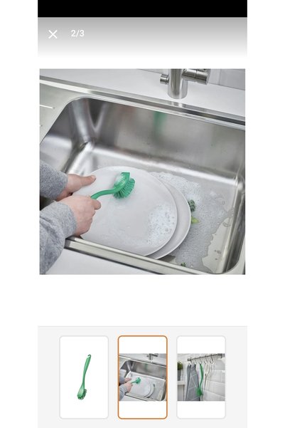 IKEA Ikea Antegen Dish Brush, Green Color, 25 cm