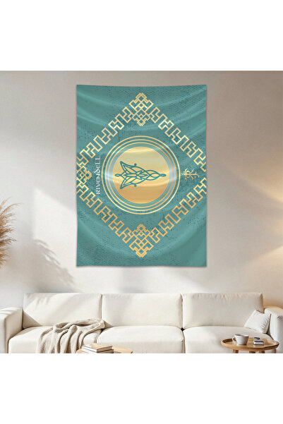 Geek Cultcha Rivendell Wall Drape Wall Tapestry First Quality Satin Fabric Po...