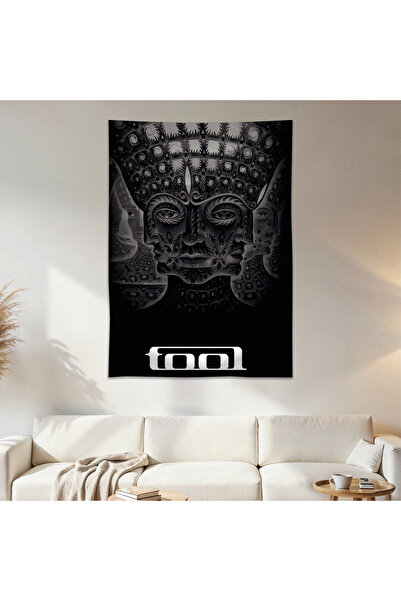 Geek Cultcha Tool Duvar Örtüsü Duvar Halısı Birinci Kalite Saten Kumaş Poster