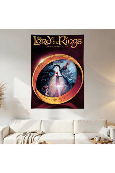 Geek Cultcha Lord of the Rings Wall Covering Tapestry First Quality Satin Fab...