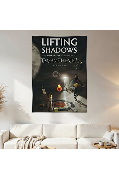 Geek Cultcha Dream Theater Wall Drape Wall Tapestry First Quality Satin Fabri...