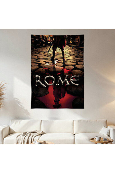 Geek Cultcha Rome Wall Cloth Wall Tapestry First Quality Satin Fabric Poster