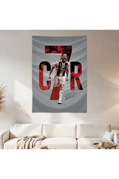 Geek Cultcha Cristiano Ronaldo Wall Covering Wall Carpet First Quality Satin ...