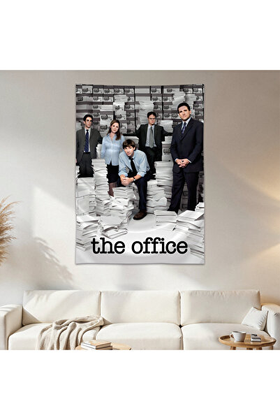 Geek Cultcha The Office Wall Cloth Wall Tapestry First Quality Satin Fabric P...