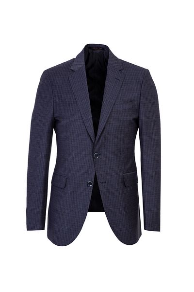 Abdullah Kiğılı Slim Fit Slim Fit Woolen Classic Plaid Suit