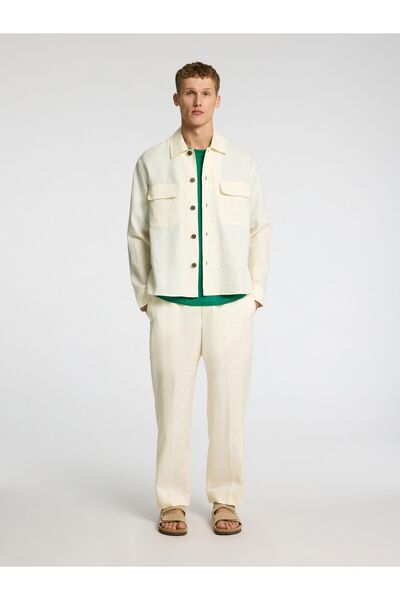 Selected Homme Leinenhose Loose Fit