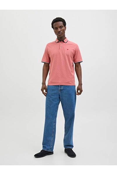 Jack & Jones Premium Poloshirt All Over Print Polokragen Poloshirt