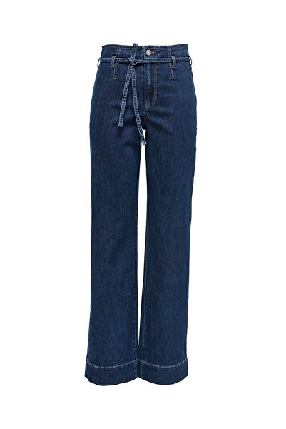 ONLY Jeans mit weitem Bein ONLJUICY-WAUW Hohe Taille Weiter Beinschnitt Jeans