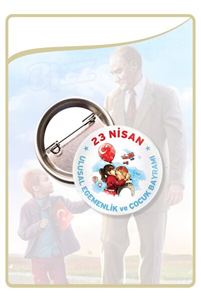 B Ajans Bizz 23 Nisan Rozet Seti - 18 (TOPLAM 10 PARÇA)