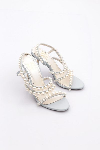 DGN Pantofi cu toc de damă Baby Blue 42362859