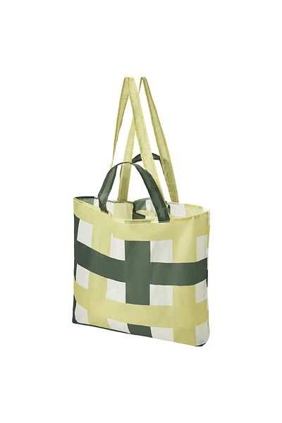 IKEA SKYNKE Carrier Bag, White/Multicolour, 45 x 36 cm