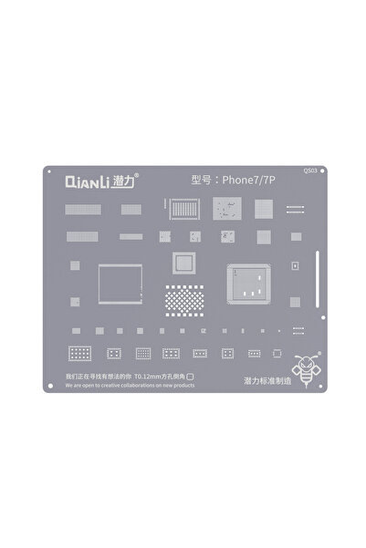 Choice مجموعة استنسل إعادة تشكيل BGA من QIANLI 7 7P لهاتف iPhone 15 14 13 12 11 Pro Max XS Max XR X 8P 8 7P 7 6s 6 B