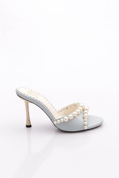 DGN Pantofi cu toc de damă Baby Blue 42342859